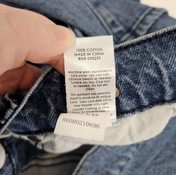 Pacsun patchwork baggy jeans women's size 24 - Picture 13 of 13